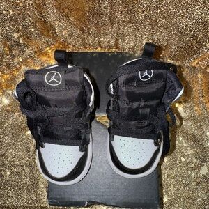 Kids Black and White Sneakers